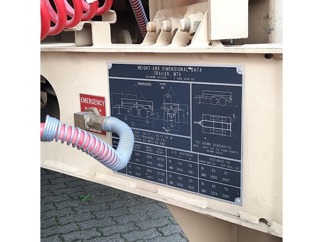 Tandemas aanhanger, bae systems - afbeelding 4 van  12