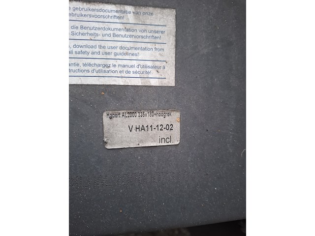 Tandemas aanhanger, hapert, al, 2011 - afbeelding 4 van  16