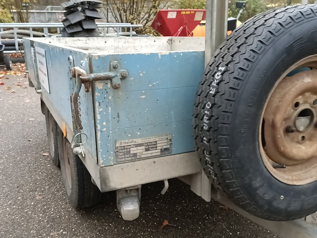 Tandemas aanhanger, henra, jp20, 1984 - afbeelding 2 van  12