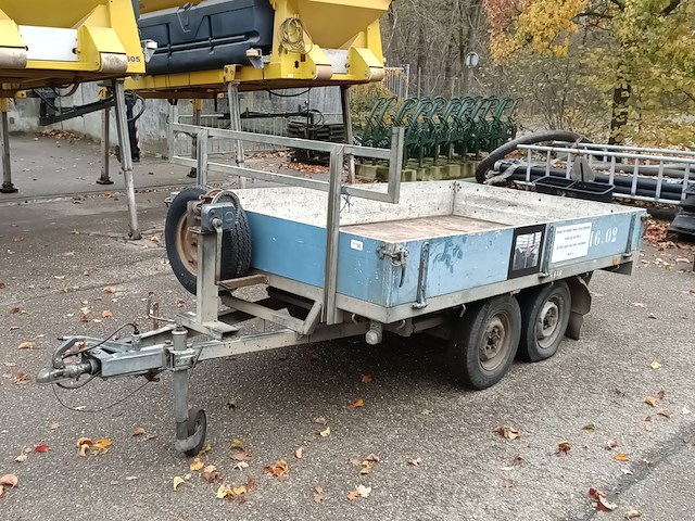 Tandemas aanhanger, henra, jp20, 1984 - afbeelding 7 van  12