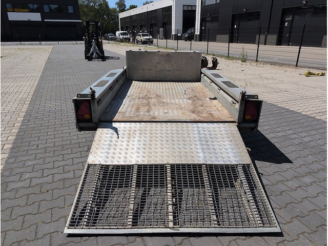 Tandemas aanhanger machinetransporter, ifor williams trailers, gx, 2009 - afbeelding 4 van  15