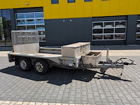 Tandemas aanhanger machinetransporter, ifor williams trailers, gx, 2009