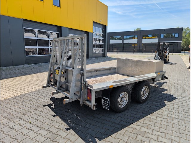 Tandemas aanhanger machinetransporter, ifor williams trailers, gx, 2009 - afbeelding 9 van  15