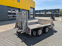Tandemas aanhanger machinetransporter, ifor williams trailers, gx, 2009 - afbeelding 9 van  15