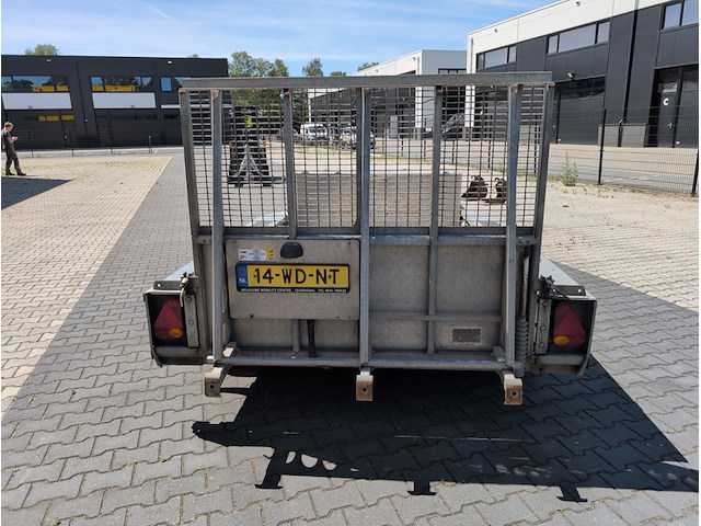 Tandemas aanhanger machinetransporter, ifor williams trailers, gx, 2009 - afbeelding 10 van  15