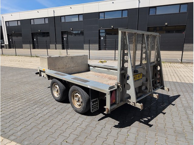 Tandemas aanhanger machinetransporter, ifor williams trailers, gx, 2009 - afbeelding 11 van  15