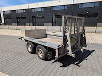 Tandemas aanhanger machinetransporter, ifor williams trailers, gx, 2009 - afbeelding 11 van  15