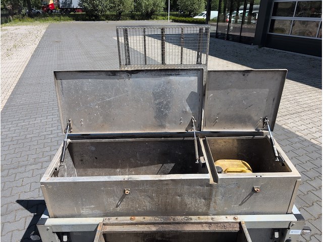 Tandemas aanhanger machinetransporter, ifor williams trailers, gx, 2009 - afbeelding 15 van  15