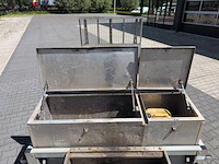 Tandemas aanhanger machinetransporter, ifor williams trailers, gx, 2009 - afbeelding 15 van  15