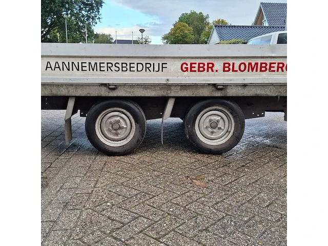 Tandemas aanhanger, saris, c2700, 2018 - afbeelding 6 van  22
