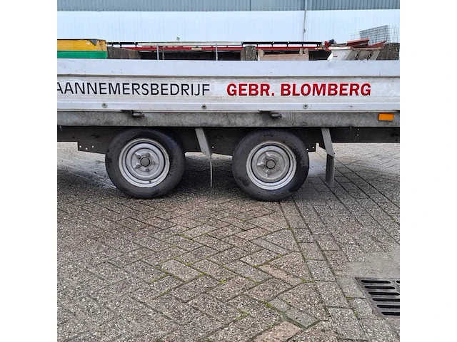 Tandemas aanhanger, saris, c2700, 2018 - afbeelding 9 van  22