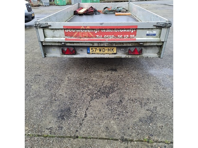 Tandemas aanhanger, saris, p, 2009 - afbeelding 14 van  18