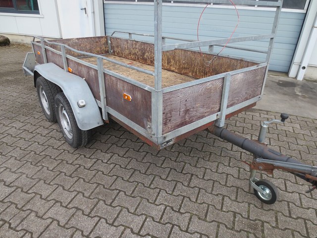 Tandemas aanhangwagen, solide, c2000mr, 1985 - afbeelding 21 van  21