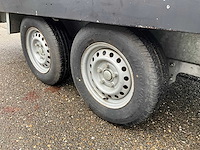 Tandemas plateau aanhangwagen - afbeelding 2 van  15
