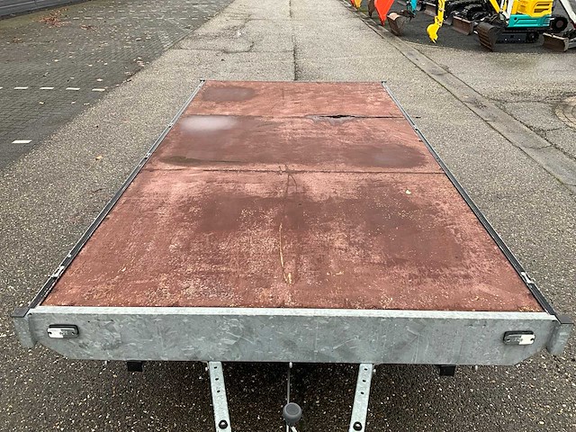 Tandemas plateau aanhangwagen - afbeelding 6 van  15
