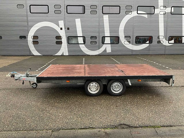 Tandemas plateau aanhangwagen - afbeelding 8 van  15