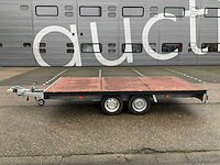 Tandemas plateau aanhangwagen - afbeelding 8 van  15