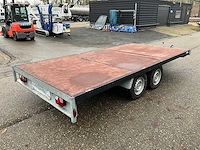 Tandemas plateau aanhangwagen - afbeelding 11 van  15