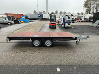 Tandemas plateau aanhangwagen - afbeelding 12 van  15