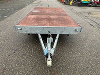 Tandemas plateau aanhangwagen - afbeelding 14 van  15