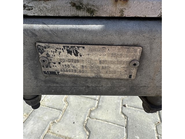 Tandemasser aanhanger, henra, pl35ds, 2019 - afbeelding 3 van  19