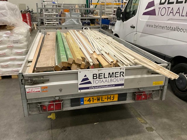 Tandemasser aanhangwagen (41-wl-hj) - afbeelding 3 van  4