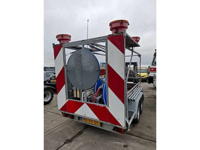 Tandemasser aanhangwagen met verkeersborden, anssems, bs, 2001 - afbeelding 17 van  24