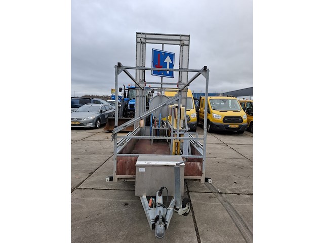 Tandemasser aanhangwagen met verkeersborden, anssems, bs, 2001 - afbeelding 22 van  24