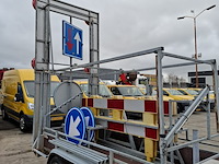 Tandemasser aanhangwagen met verkeersborden, anssems, bs, 2001 - afbeelding 23 van  24