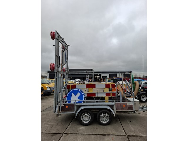 Tandemasser aanhangwagen met verkeersborden, anssems, bs, 2001 - afbeelding 24 van  24