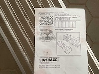 Tandemlock 12900ba-1pz container lock (4x) - afbeelding 3 van  4