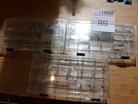 Tanden -freesjes en -boortjes in 3 organisers. - afbeelding 1 van  4