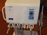 Tandheelkundige behandelunit planmeca compact (cart-uitvoering) met turbineslang, micromotor/contrahoekaans... - afbeelding 2 van  4