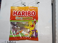 Tangfastics haribo in 6 overdozen met 28 zakjes a 75 g. tht 7-2026. - afbeelding 1 van  2