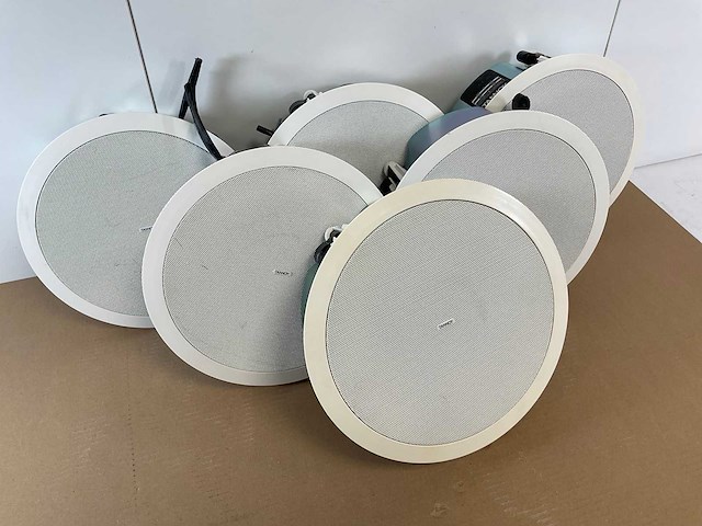 Tannoy (cms503ict-lp) 5” full range high sensitivity ceiling loudspeakers (6x) - afbeelding 1 van  6