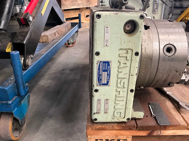 Tanshing mrnc-255 draai zwenk tafel/4e as met pomp - afbeelding 5 van  14