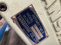 Tanshing mrnc-255 draai zwenk tafel/4e as met pomp - afbeelding 6 van  14