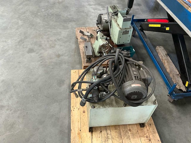 Tanshing mrnc-255 draai zwenk tafel/4e as met pomp - afbeelding 8 van  14