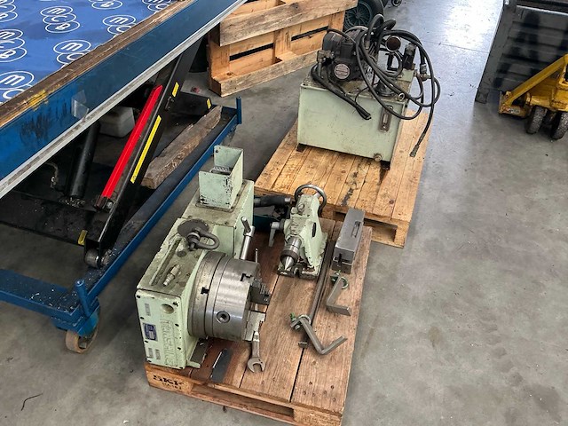 Tanshing mrnc-255 draai zwenk tafel/4e as met pomp - afbeelding 9 van  14