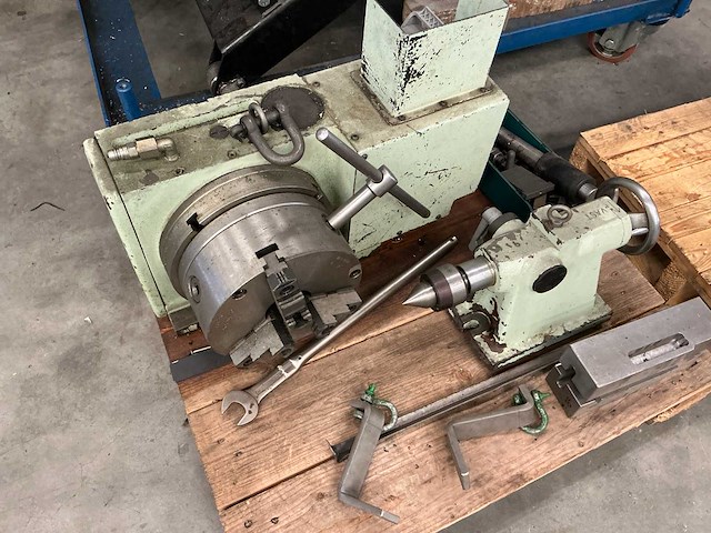 Tanshing mrnc-255 draai zwenk tafel/4e as met pomp - afbeelding 10 van  14