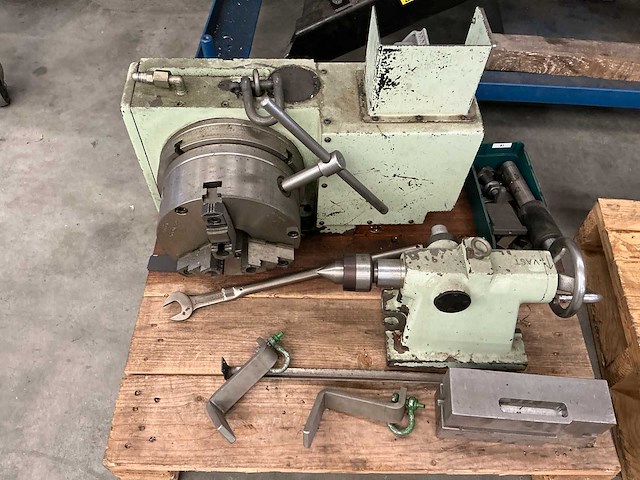 Tanshing mrnc-255 draai zwenk tafel/4e as met pomp - afbeelding 11 van  14