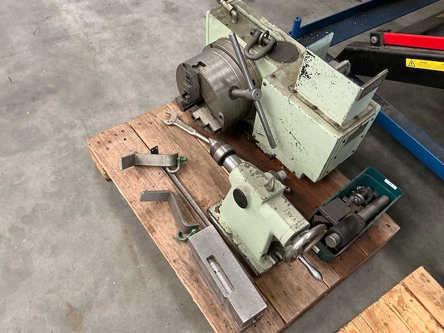 Tanshing mrnc-255 draai zwenk tafel/4e as met pomp - afbeelding 12 van  14