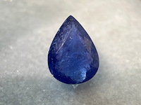 Tanzaniet - 12.60 carat natuurlijke tanzaniet - afbeelding 1 van  5