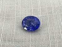 Tanzaniet - 4.52 carat natuurlijke tanzaniet (gecertificeerd) - afbeelding 1 van  4