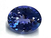 Tanzaniet - 5.60 carat natuurlijke tanzaniet (gecertificeerd) - afbeelding 1 van  3