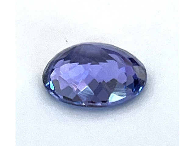 Tanzaniet - 5.60 carat natuurlijke tanzaniet (gecertificeerd) - afbeelding 2 van  3