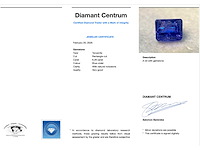 Tanzaniet - 6.29 carat natuurlijke tanzaniet - afbeelding 3 van  5