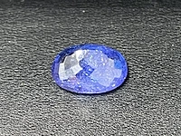Tanzaniet - 6.85 carat natuurlijke tanzaniet (gecertificeerd) - afbeelding 2 van  5