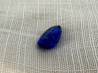 Tanzaniet - 6.90 carat natuurlijke tanzaniet (gecertificeerd) - afbeelding 1 van  3
