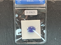 Tanzaniet - 8.66 carat natuurlijke tanzaniet (gecertificeerd)